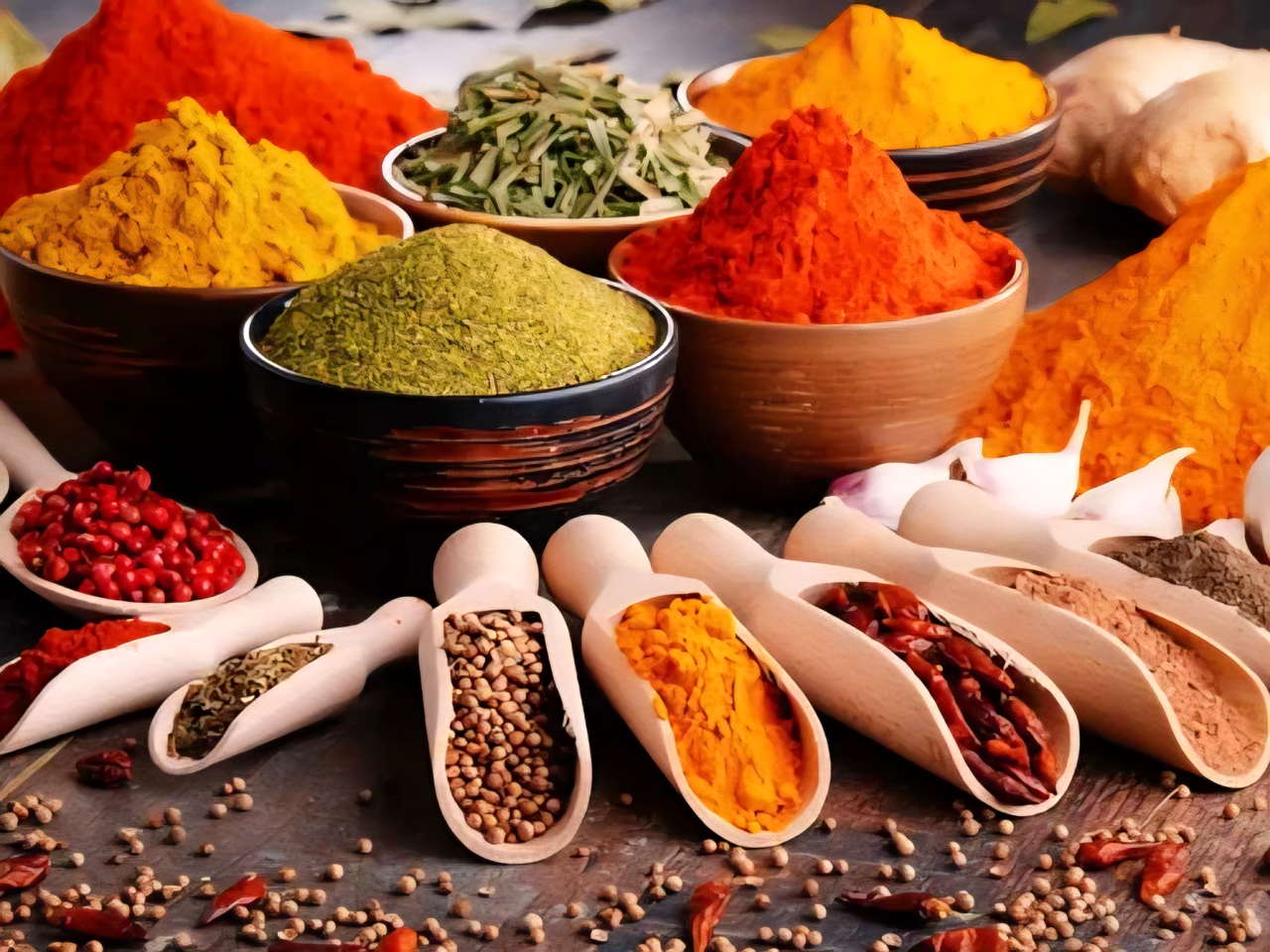 جادوی ادویه ها بر طعم و رنگ غذا ها